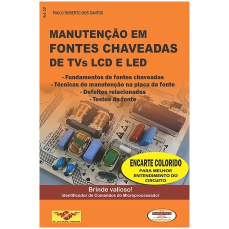 Livro Manutenção em Fontes Chaveadas de TVs LCD e LED