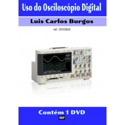 DVD aula Uso do Osciloscópio Digital