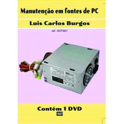 DVD aula. Manutenção em Fontes de PC